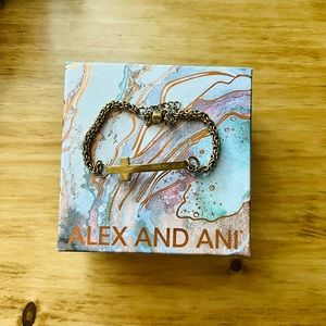 Alex and Ani “Cross” Magnetic Accent Bracelet